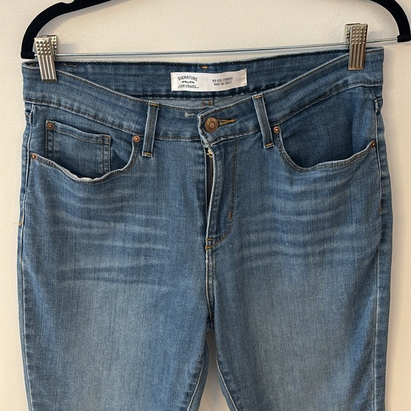 Levi Strauss Signature mid rise straight jeans - Picture 3 of 11